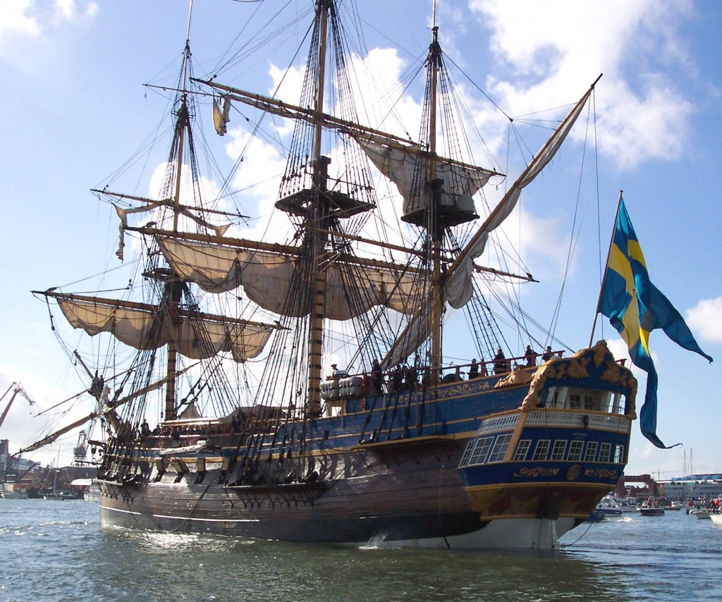 17th century trading ship