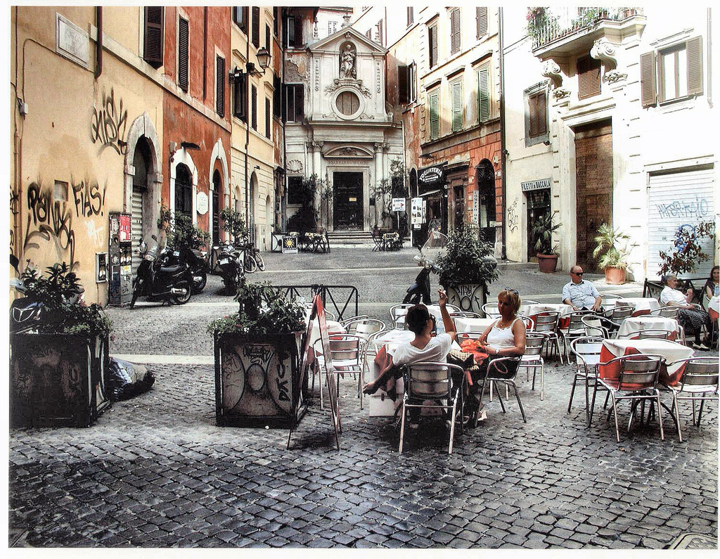 Cafe in Rome
