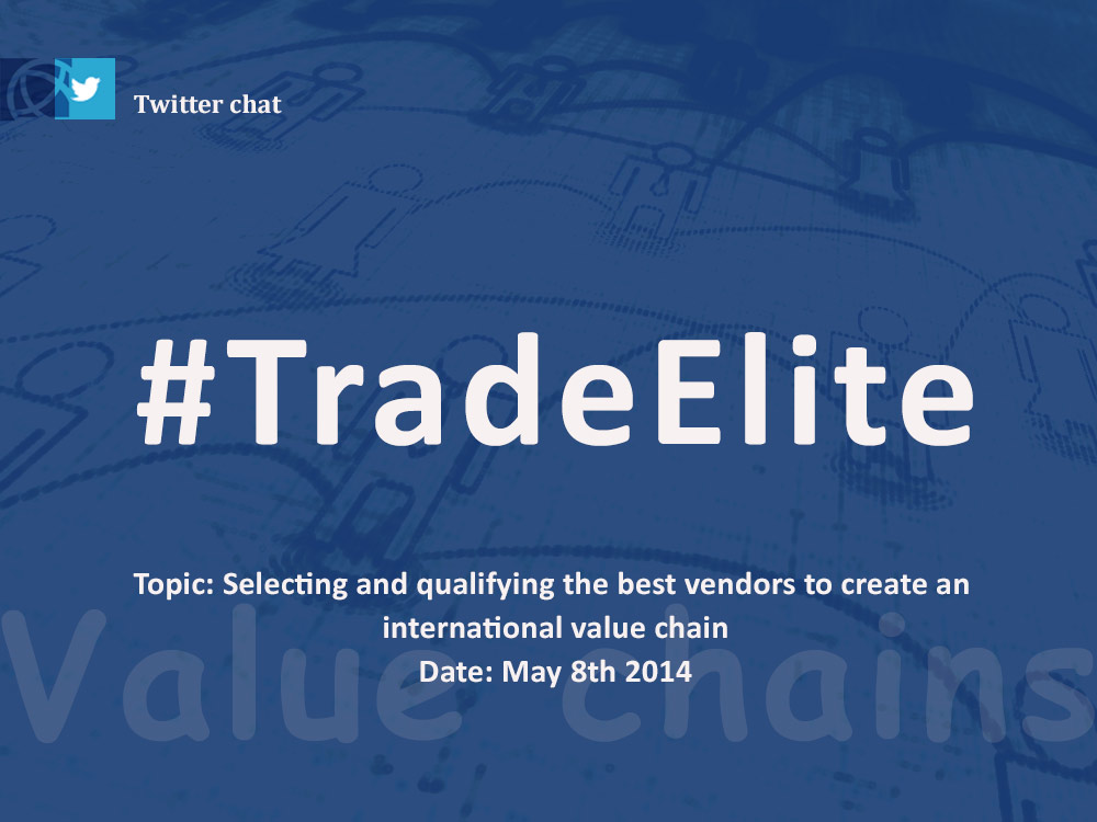 Next #TradeElite networking session & recap of why international trade is all about profit margins