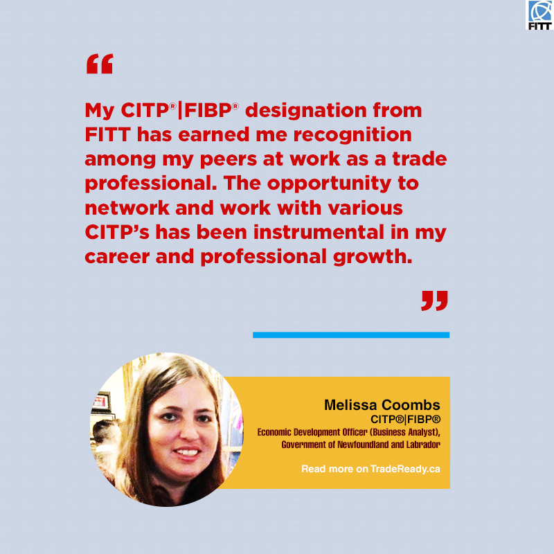Melissa Coombs, CITP|FIBP – Economic Development Officer (Business Analyst)