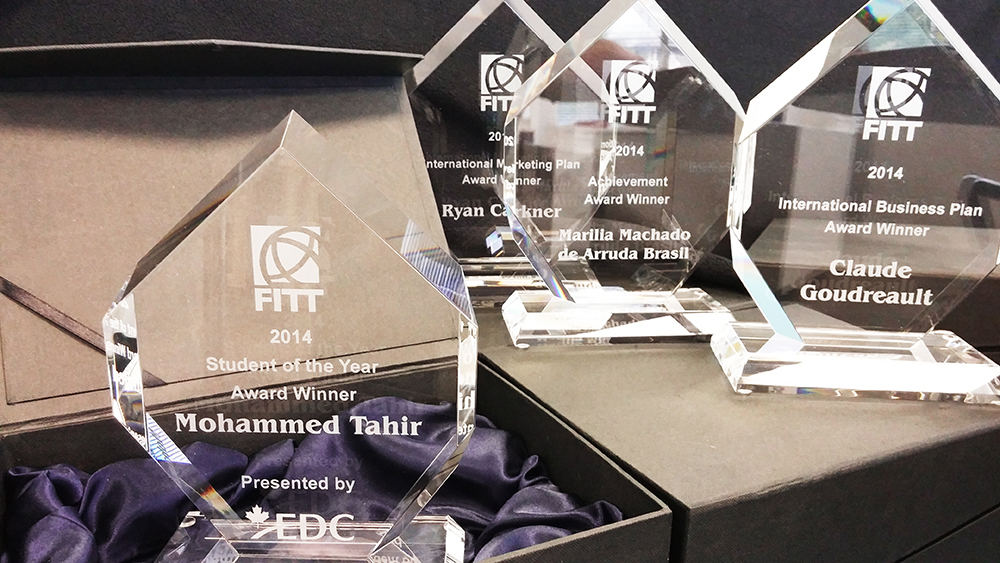 The new generation of talented global business pros; 2014 FITT Education Award Winners