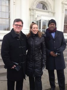 Laura and her World Bank Group colleagues at the White House in 2014.