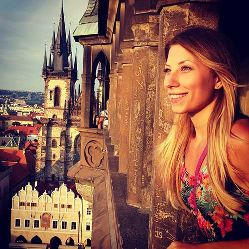 Jessica Ullathorne in Prague