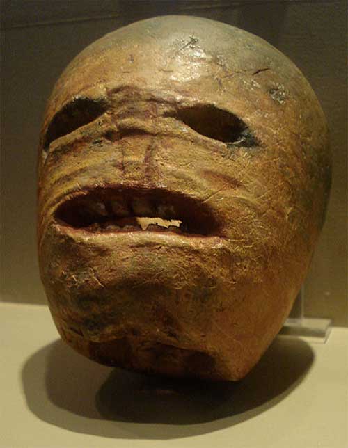 Traditional Irish Halloween jack-o-lantern