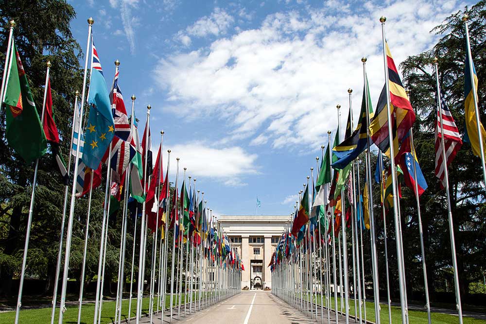 Palace of Nations UN, Geneva - international organizations