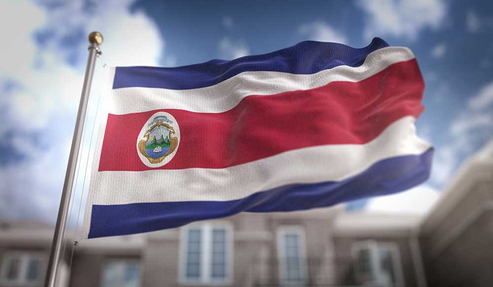 Costa Rica Flag