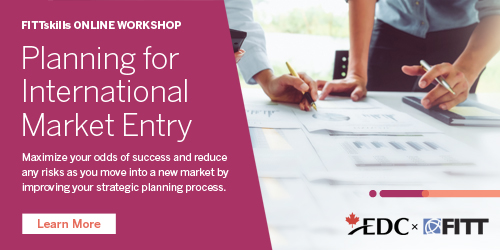 Planning for international market entry workshop