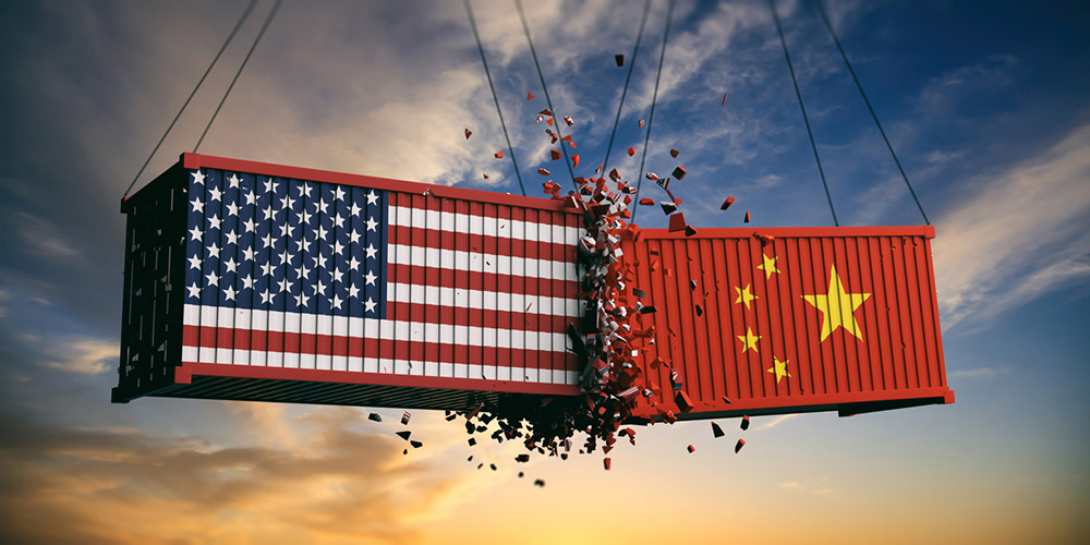 How is the U.S.-China trade war affecting international trade?