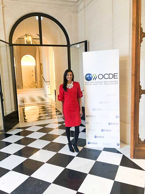 Praveeni Perera, CITP, at OCDE event
