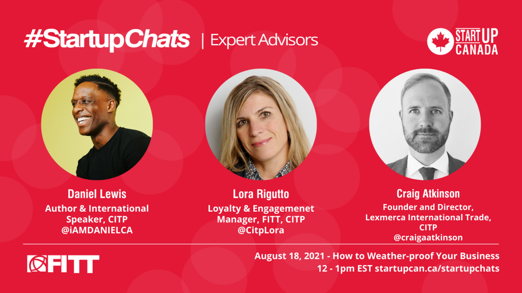 Learn how to weather-proof your business with this recap from FITT and Startup Canada's Twitter chat.