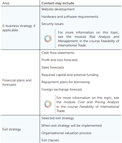 international business plan assignment