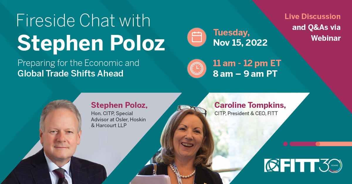 Diving into the World’s Mounting Tectonic Economic and Trade Forces with Stephen Poloz